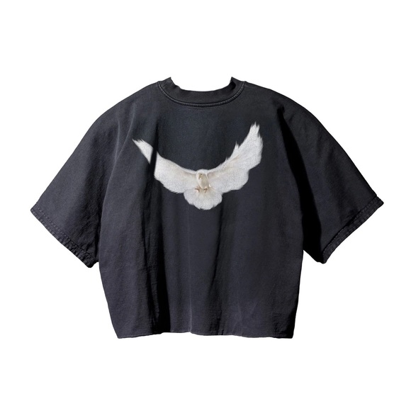 YEEZY GAP ENGINEERED BY BALENCIAGA DOVE NO SEAM TEE unisex size XS (v oversized) - Picture 6 of 6